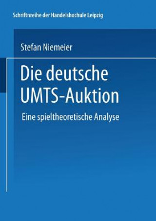 Könyv Deutsche Umts-Auktion Stefan Niemeier