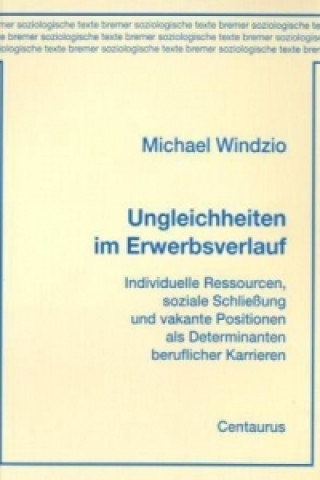 Kniha Ungleichheiten im Erwerbsverlauf Michael Windzio