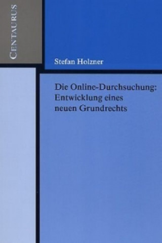 Livre Die Online-Durchsuchung Stefan Holzner