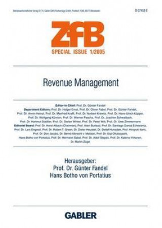 Buch Revenue Management Günter Fandel