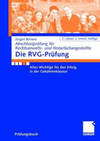 Kniha Die Rvg-Prufung Jürgen F. Berners