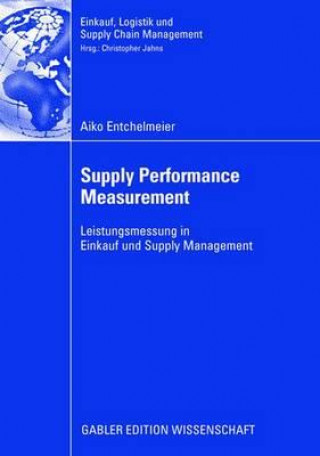 Kniha Supply Performance Measurement Christopher Jahns