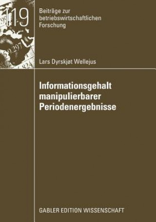 Carte Informationsgehalt Manipulierbarer Periodenergebnisse Lars Dyrskjot Wellejus