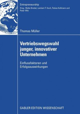 Книга Vertriebswegswahl Junger, Innovativer Unternehmen Thomas Müller