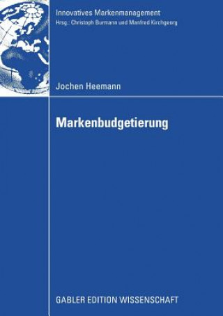 Kniha Markenbudgetierung Jochen Heemann