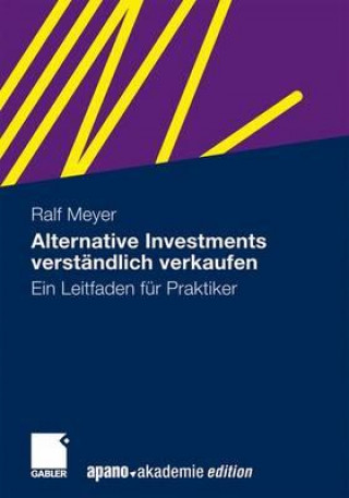 Könyv Alternative Investments Verstandlich Verkaufen Ralf Meyer