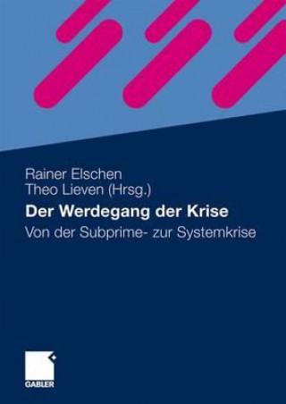 Kniha Der Werdegang Der Krise Rainer Elschen