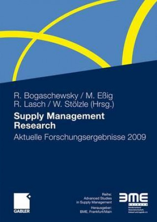 Könyv Supply Management Research Ronald Bogaschewsky