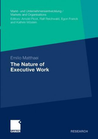 Book Nature of Executive Work Emilio Matthaei