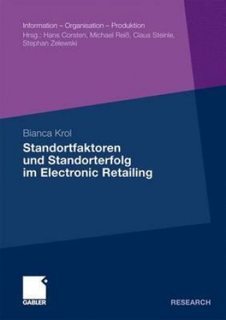 Knjiga Standortfaktoren Und Standorterfolg Im Electronic Retailing Bianca Krol