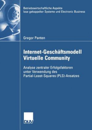 Książka Internet-Geschaftsmodell Virtuelle Community Gregor Panten