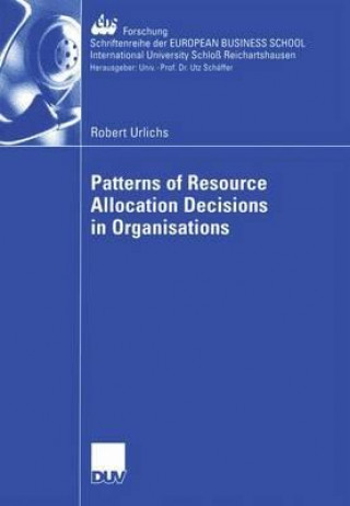 Kniha Patterns of Resource Allocation Decisions in Organisations Prof. Dr. Jean-Paul Thommen und Ansgar Richter