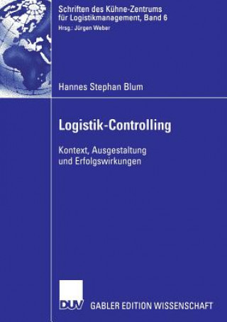 Carte Logistik-Controlling Prof. Dr. Jürgen Weber
