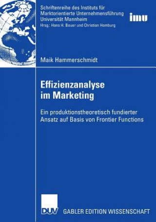 Könyv Effizienzanalyse Im Marketing Maik Hammerschmidt