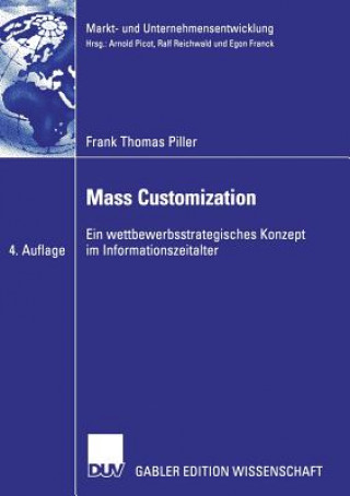 Kniha Mass Customization Frank Piller