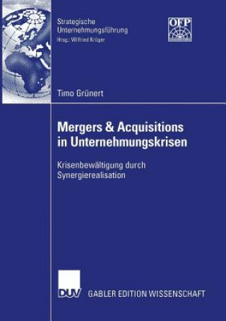 Buch Mergers & Acquisitions in Unternehmungskrisen Prof. Dr. Wilfried Krüger