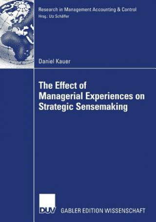 Buch Effect of Managerial Experiences on Strategic Sensemaking Utz Schäffer