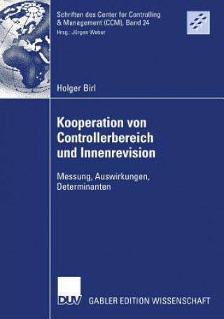 Livre Kooperation Von Controllerbereich Und Innenrevision Prof. Dr. Dr. h.c. Jürgen Weber