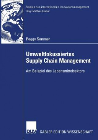 Book Umweltfokussiertes Supply Chain Management Prof. Dr. Matthias Kramer