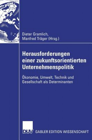 Libro Herausforderungen Einer Zukunftsorientierten Unternehmenspolitik Dieter Gramlich