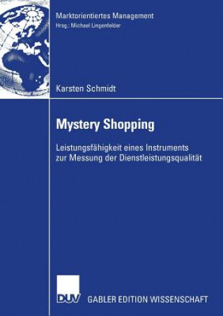 Knjiga Mystery Shopping Prof. Dr. Michael Lingenfelder