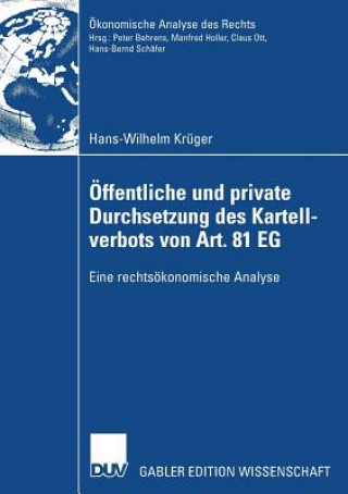 Carte OEffentliche Und Private Durchsetzung Des Kartellverbots Von Art. 81 Eg Hans-Wilhelm Krüger
