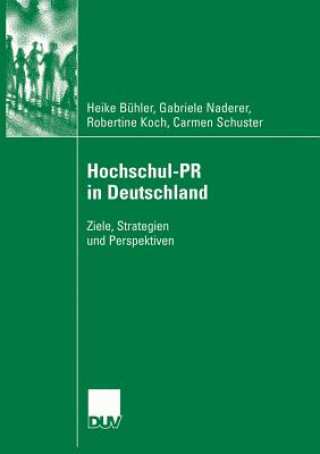 Kniha Hochschul-PR in Deutschland Heike Bühler