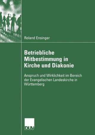 Książka Betriebliche Mitbestimmung in Kirche Und Diakonie Roland Ensinger