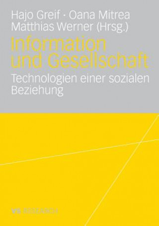 Book Information Und Gesellschaft Hajo Greif