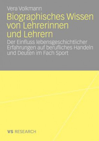 Book Biographisches Wissen Von Lehrerinnen Und Lehrern Vera Volkmann