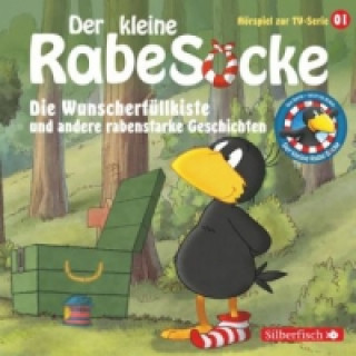 Hanganyagok Die Wunscherfüllkiste, Der Waldgeist, Haltet den Dieb! (Der kleine Rabe Socke - Hörspiele zur TV Serie 2), 1 Audio-CD Anna Thalbach