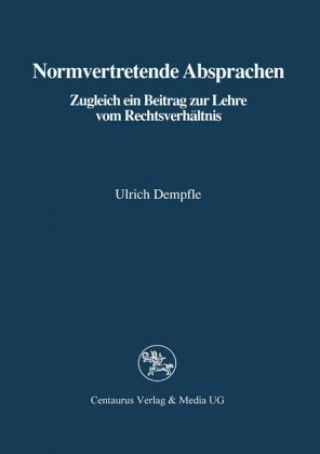 Kniha Normvertretende Absprachen Ulrich Dempfle
