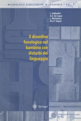 Kniha Metodologie Riabilitative in Logopedia Letizia Sabbadini