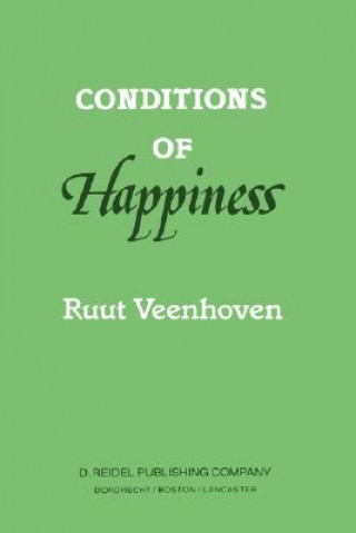 Knjiga Conditions of Happiness R. Veenhoven