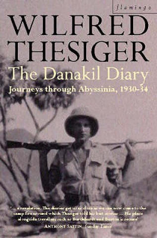 Carte Danakil Diary Wilfred Thesiger