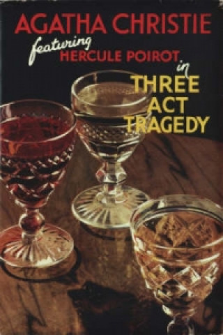 Kniha Three Act Tragedy Agatha Christie