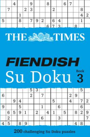 Kniha Times Fiendish Su Doku Book 3 The Times Mind Games