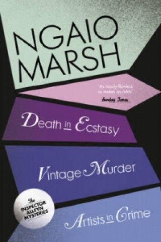 Carte Vintage Murder / Death in Ecstasy / Artists in Crime Ngaio Marsh