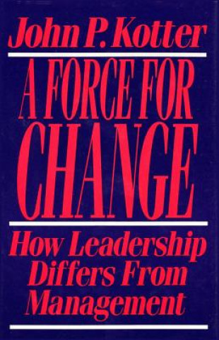 Książka Force for Change John P. Kotter
