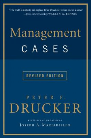 Kniha Management Cases, Revised Edition Peter Ferdinand Drucker