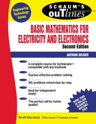 Kniha Schaum's Outline of Basic Mathematics for Electricity and Electronics Arthur Beiser