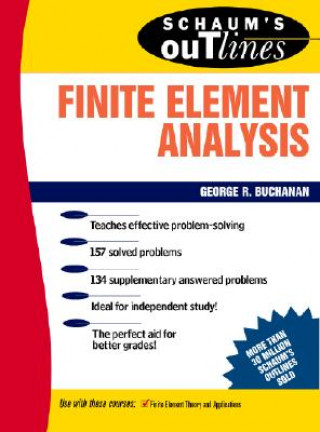 Książka Schaum's Outline of Finite Element Analysis George R. Buchanan