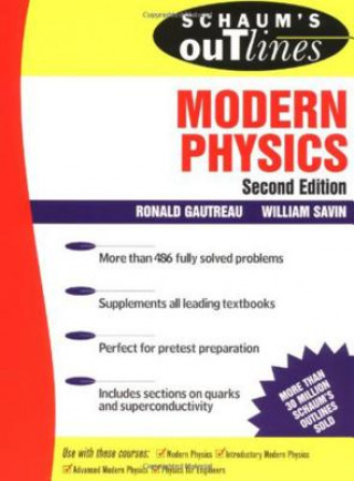Könyv Schaum's Outline of Modern Physics Ronald Gatreau