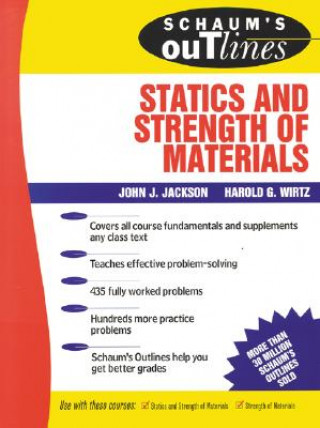 Kniha Schaum's Outline of Statics and Strength of Materials John Jackson