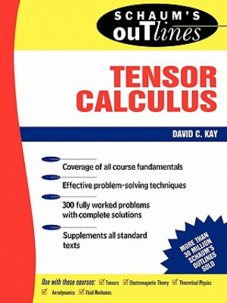 Kniha Schaum's Outline of Tensor Calculus David C. Kay