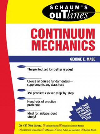 Kniha Schaum's Outline of Continuum Mechanics G.E. Mase