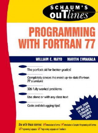 Książka Schaum's Outline of Programming With Fortran 77 William Mayo