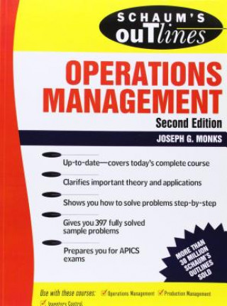 Könyv Schaum's Outline of Operations Management Monks