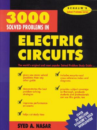 Könyv 3,000 Solved Problems in Electrical Circuits Sayed Nasar