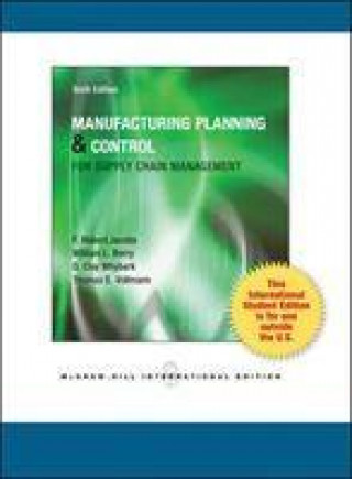 Könyv Manufacturing Planning and Control for Supply Chain Management F. Robert Jacobs